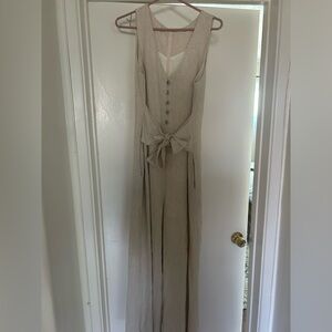 Linen jumpsuit